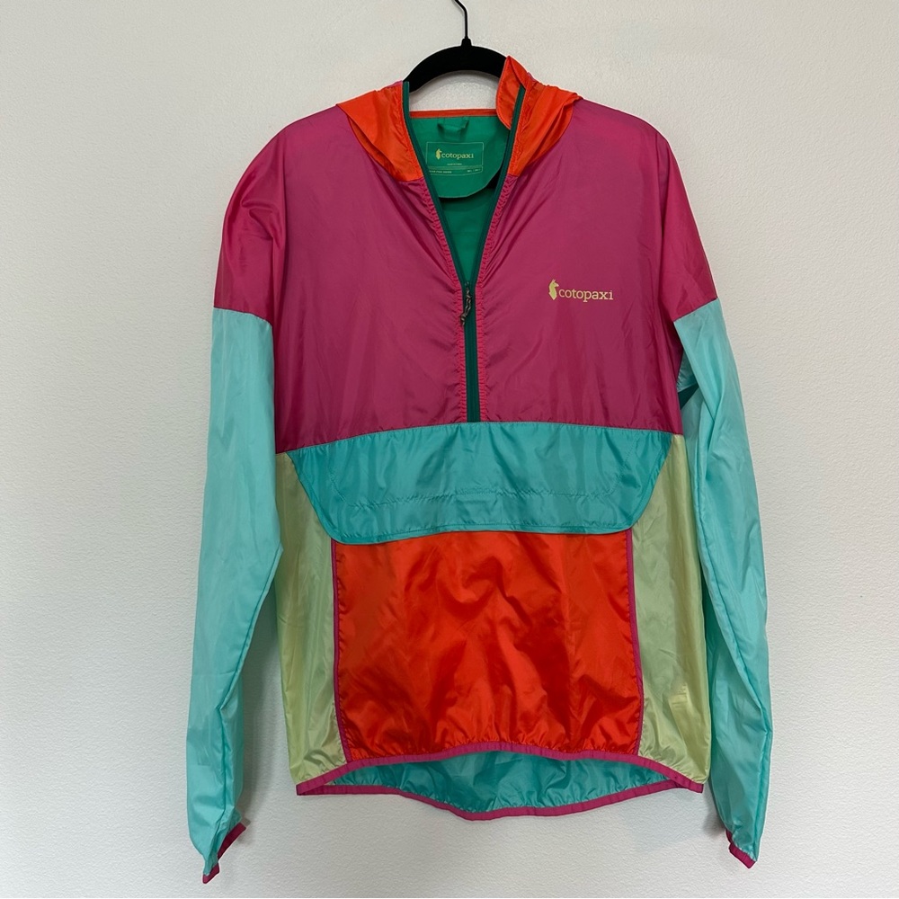 Cotopaxi Teca Half-Zip Windbreaker la playa color women’s large men’s medium